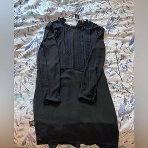 Black aritzia long sleeve dress size small